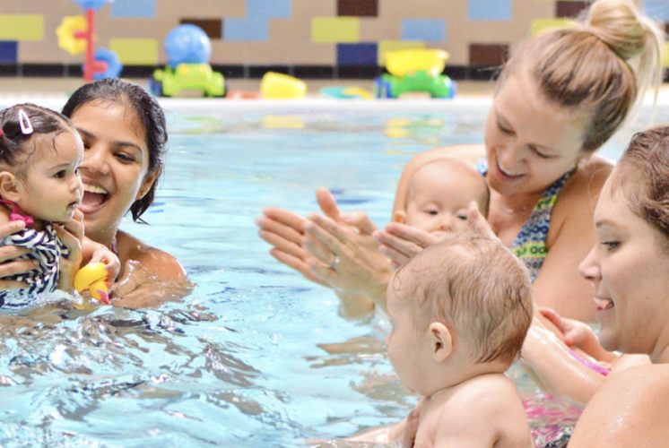Gold Medal Swim School, swim lessons, baby swim