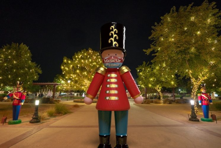 holiday lights, Peoria, Arizona