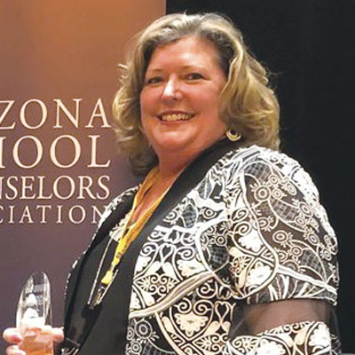 Jaime Clemens, Mesa Public Schools Counselor and Arizona’s 2020 School Counselor of the Year, who will teach a 14-day summer school session to address learning loss and “give students the boost up many need, and then, they will have plenty of time to be carefree and have fun.”