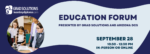 Education Forum 2022 – Banner